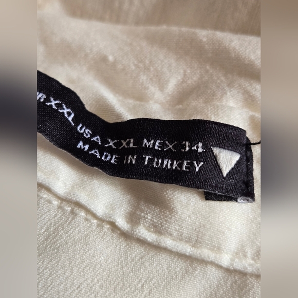 Zara Cutout Collared Button Dress Size XXL - Picture 14 of 16